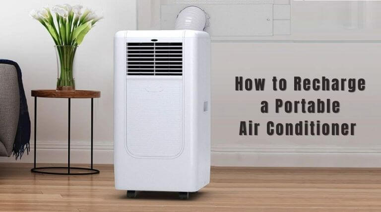 How to recharge a portable air conditioner (1)